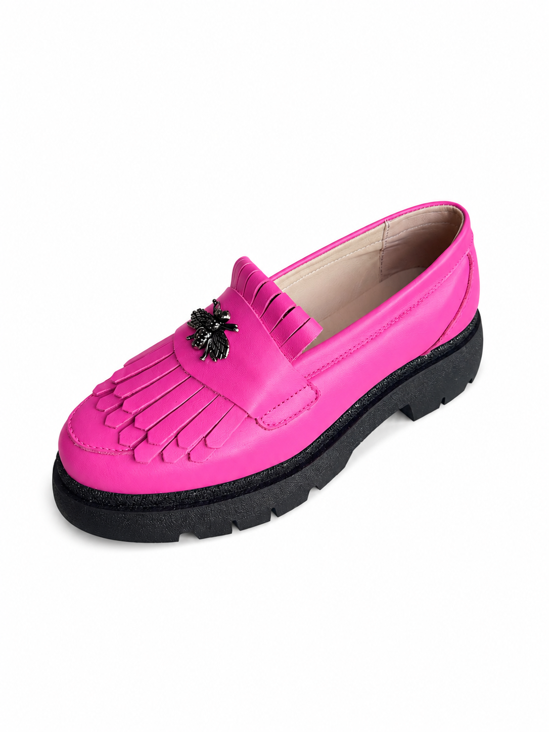 Pantofi Casual Dama Florența culoare magenta box