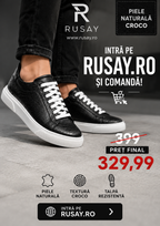 Adidasi Barbati Sneaker Croco Negru A