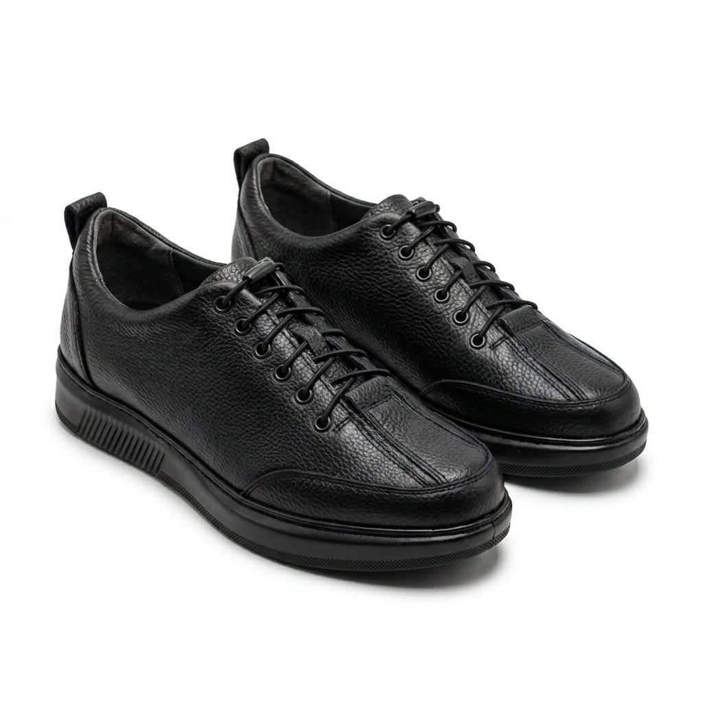 Adidasi Barbati ELIS Negru Siret Elastic