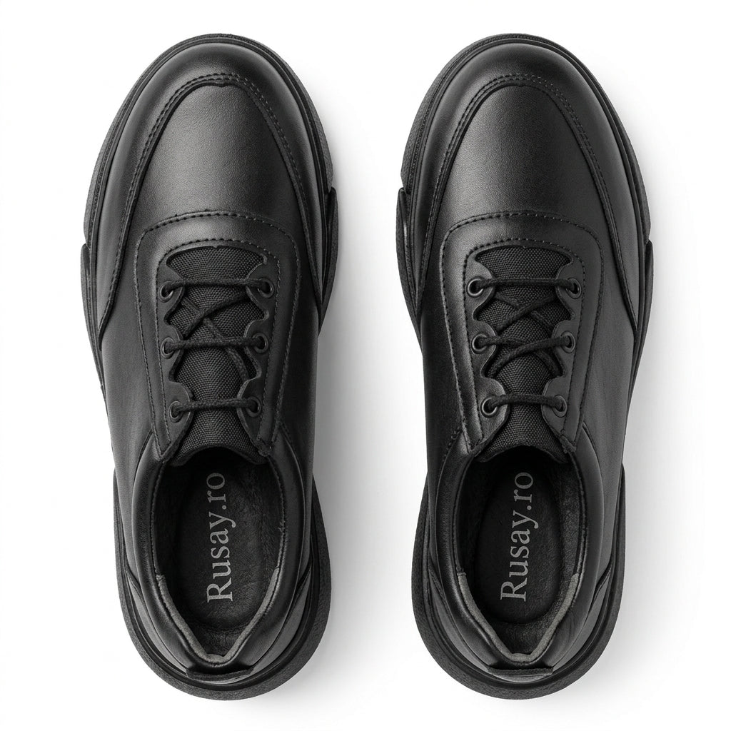 Pantofi Dama Casual Adidasi cod ARIA negru