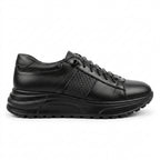 Pantofi Dama Casual Adidasi cod 19 Negru siret eleastic usor de incaltat