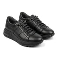Pantofi Dama Casual Adidasi cod 19 Negru siret eleastic usor de incaltat