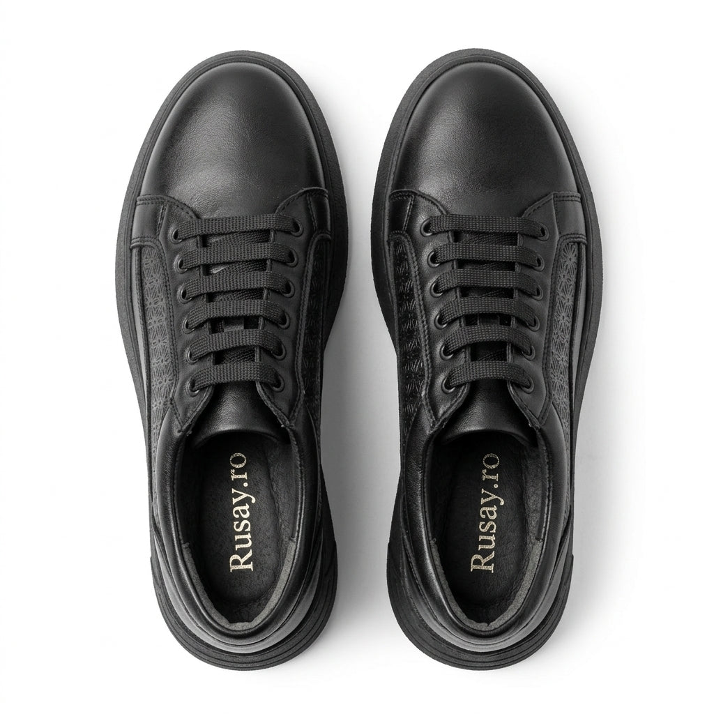 Pantofi Dama Casual Sport cod Miuzi Negru
