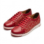 Pantofi Dama Casual Adidasi cod 509 rosu