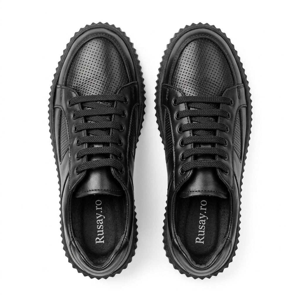 Pantofi Dama Casual Adidasi cod Iga negru