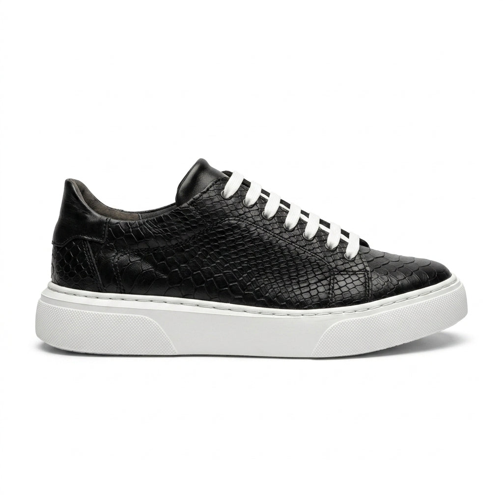 Adidasi Barbati Sneaker Croco Negru A