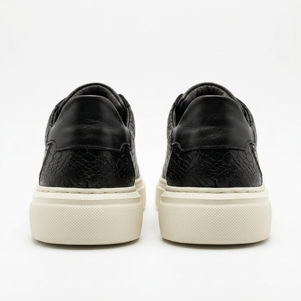 Adidasi Barbati Sneaker Croco Negru A