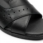 Sandale Dama 702 Negru toc 5 cm
