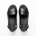 Sandale Dama 702 Negru toc 5 cm