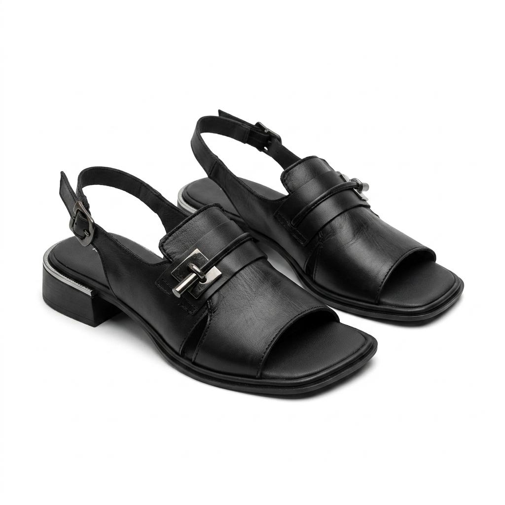 Sandale Dama Aby Negru