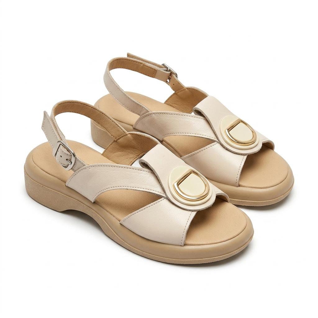 Sandale Dama 07 Crem