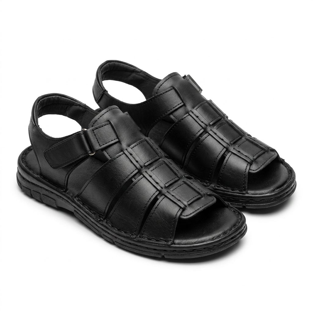 Sandale Barbati Ion Negru