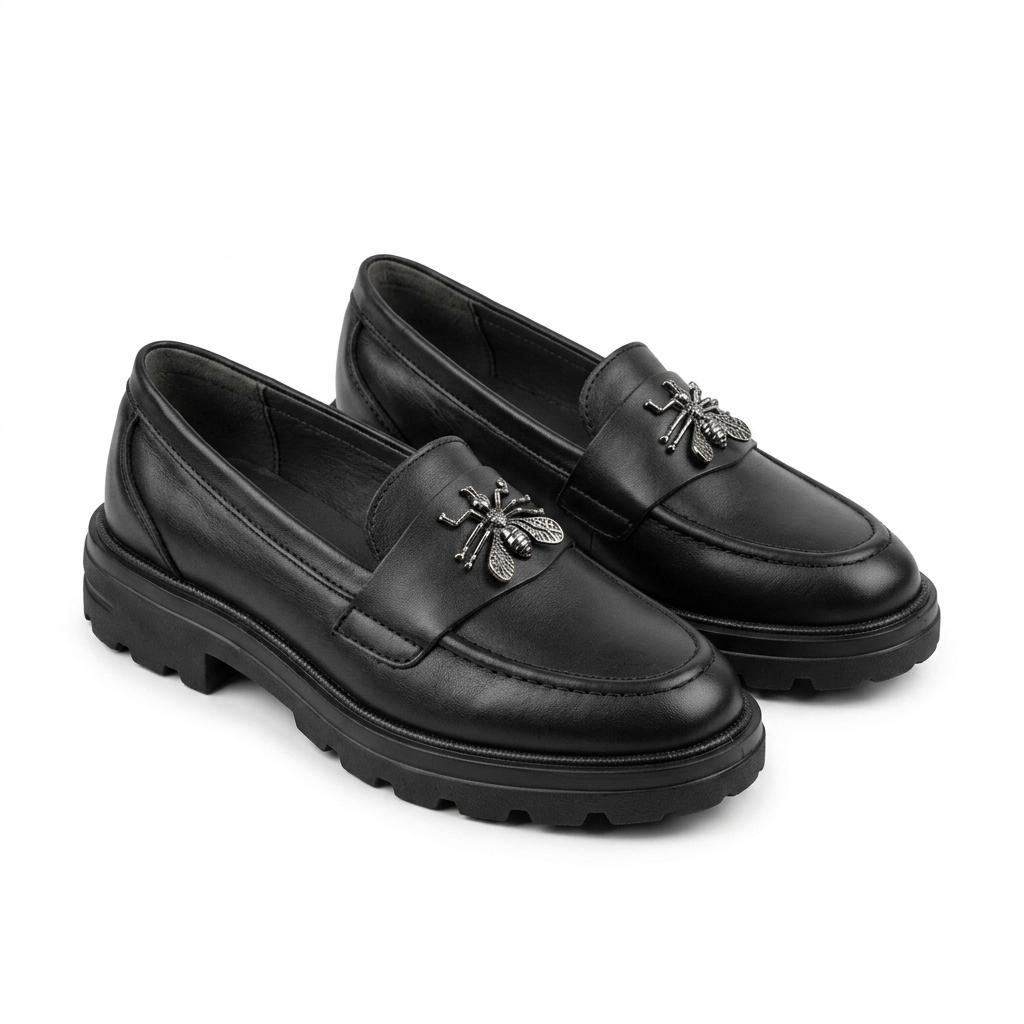 Pantofi Casual Dama Micǎ Negru