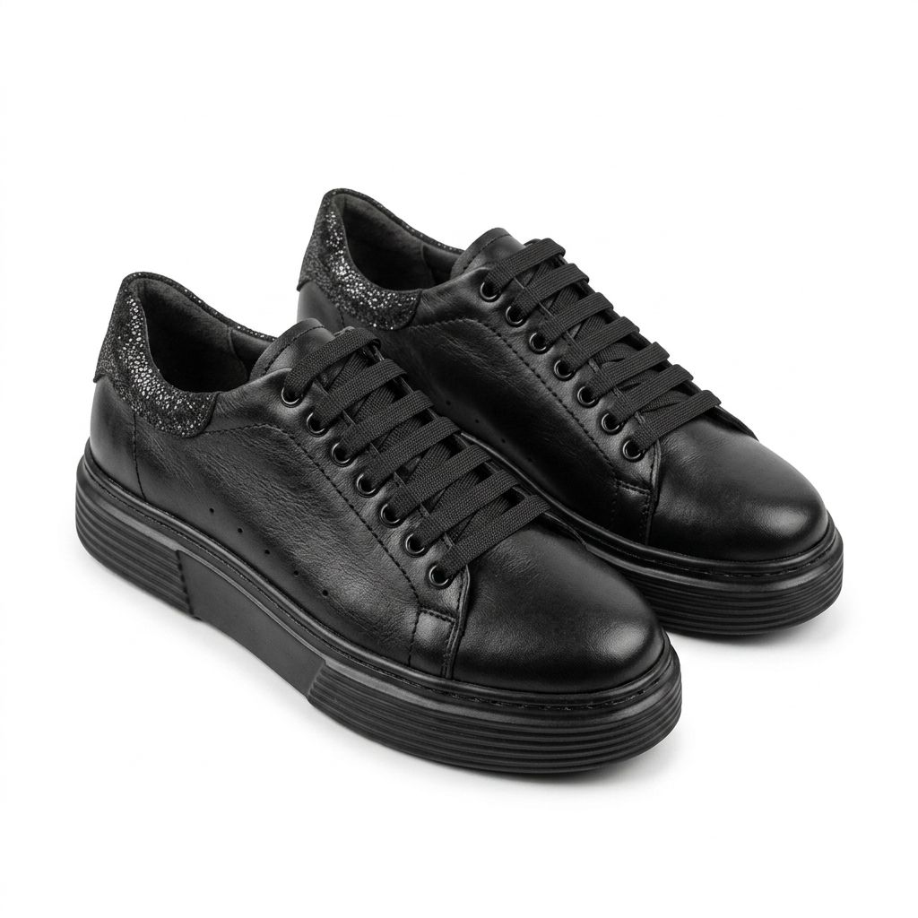 Pantofi Casual Dama Ravena Negru