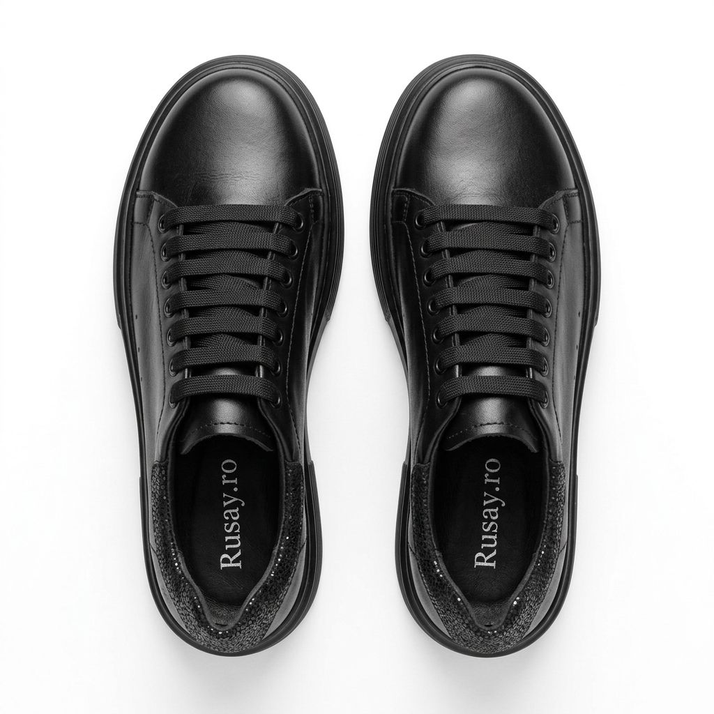 Pantofi Casual Dama Ravena Negru