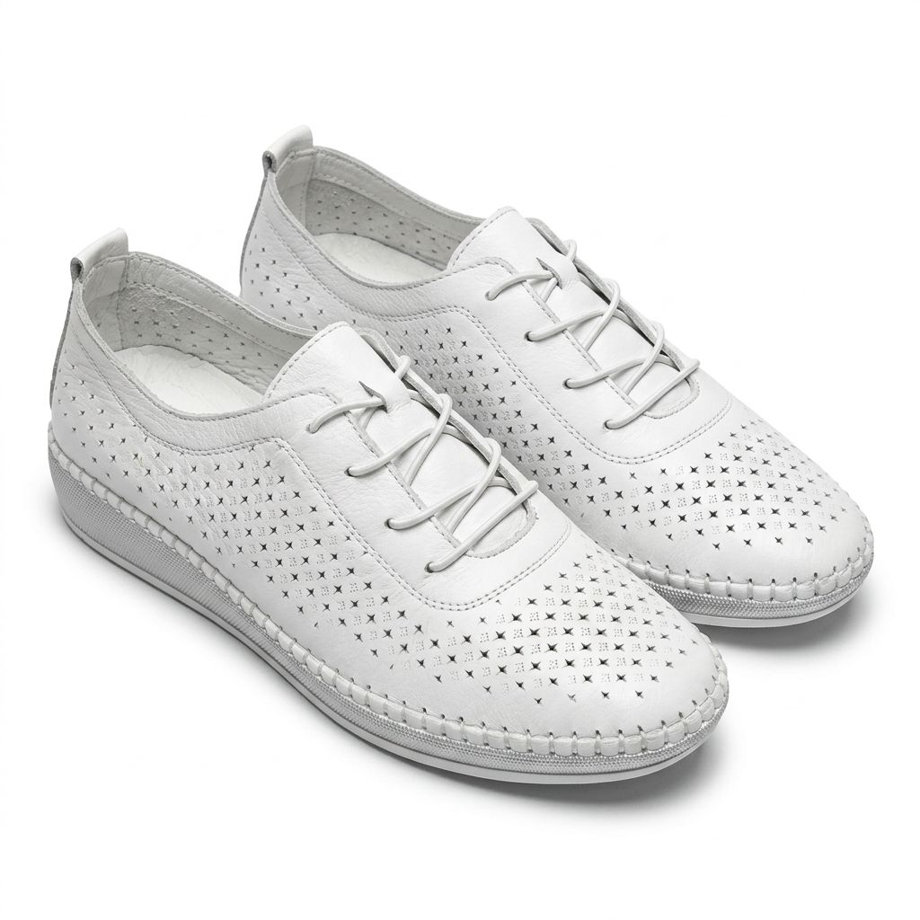 Pantofi Dama Casual 102 Alb