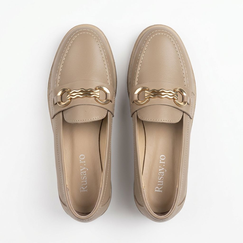Pantofi Dama Casual Ale Bej