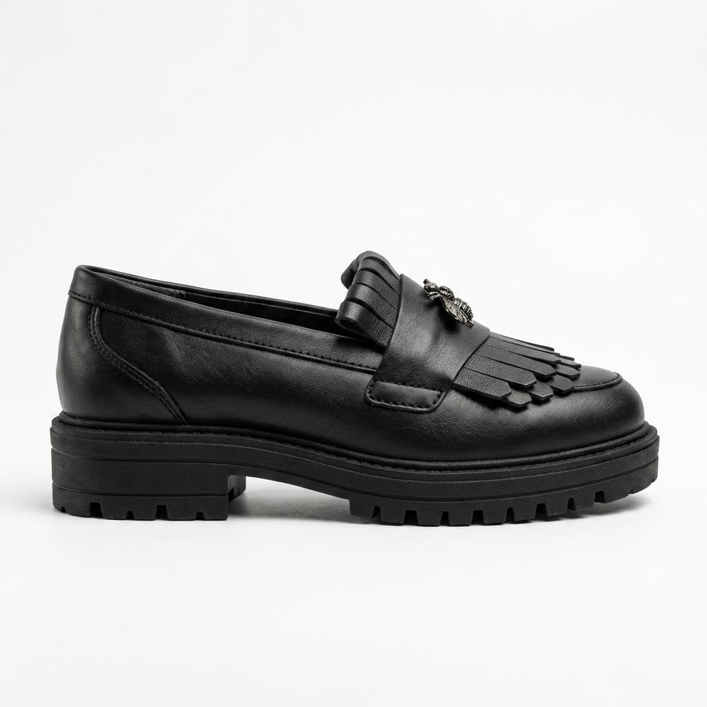 Pantofi Casual Dama Florenta Negru
