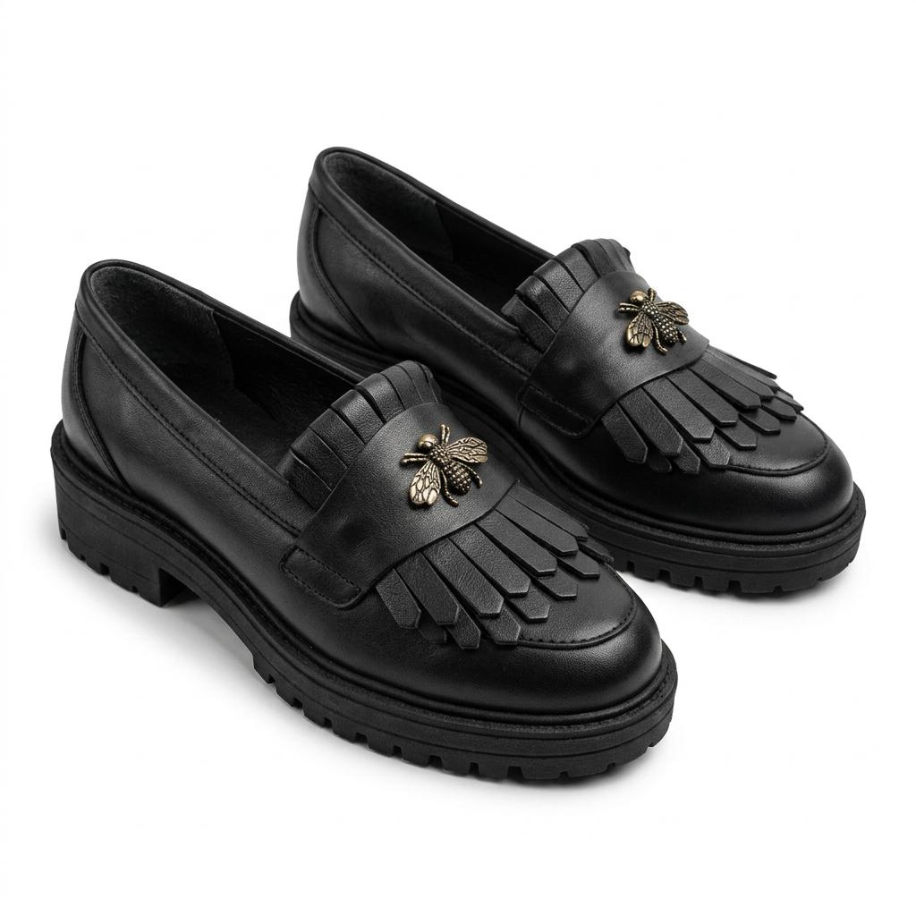 Pantofi Casual Dama Florenta Negru